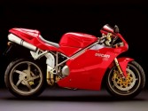 Ducati 998 červená